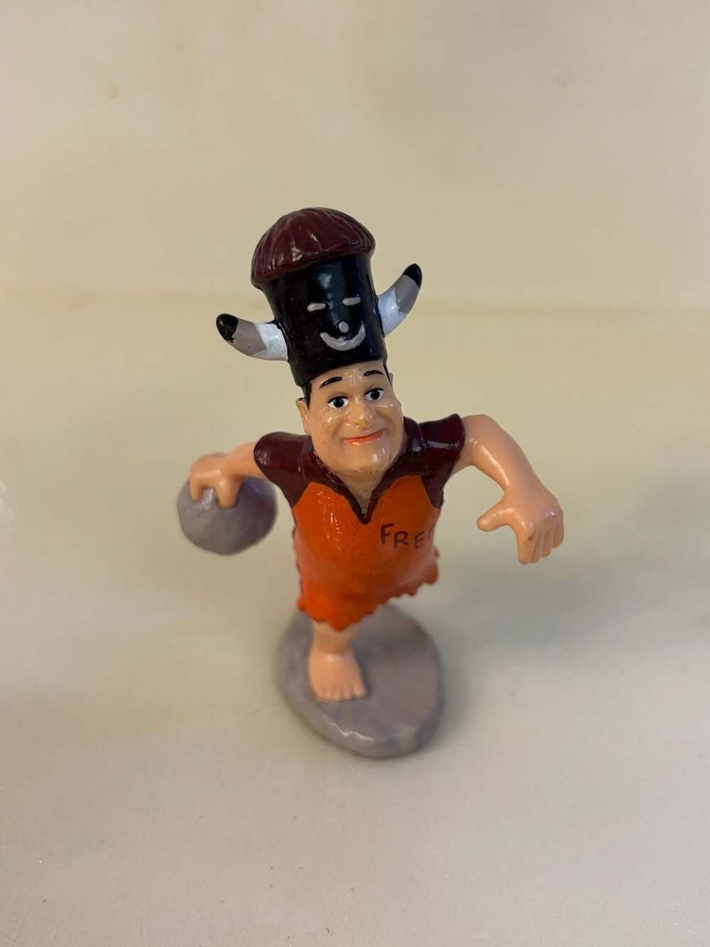 1994 Dakin The Flintstones Movie Fred Flintstone Water Buffalo Lodge Bowling PVC